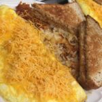 3 Egg Omelette With Hashbrowns